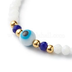 Verstellbare Armbänder aus geflochtenen Perlen aus Nylongarn&nbsp;BJEW-JB06440