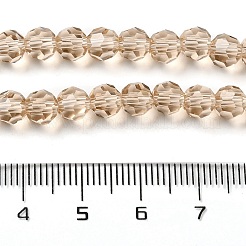 Perle di vetro trasparente&nbsp;EGLA-A035-T6mm-D22