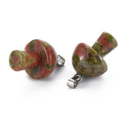 Natur Unakit Anhänger&nbsp;G-N0325-10J