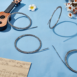 Kunststoff-Imitat Muschel Gitarrenbindung Einlagestreifen&nbsp;FIND-WH0018-41B-01