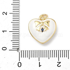 Ottone micro spianare fascino zirconi&nbsp;KK-C156-20G-02