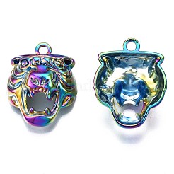 Regenbogenfarbene legierung anhänger&nbsp;PALLOY-N156-162-NR