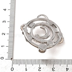 Colgantes de rhinestone de acero inoxidable 304&nbsp;RB-CBA9A37-03P-B