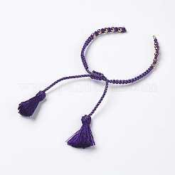 Fabrication de bracelet tressé en polyester&nbsp;MAK-K018-B