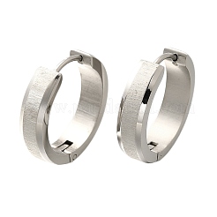 Pendientes de aro de acero inoxidable 304 para mujer&nbsp;EJEW-C096-44P