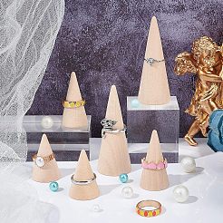 12 Stück RingAusstellungsständers aus Holz in 3 Stilen&nbsp;RDIS-NB0001-05
