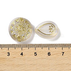 Perles en acrylique transparente&nbsp;X1-MACR-L005-05J