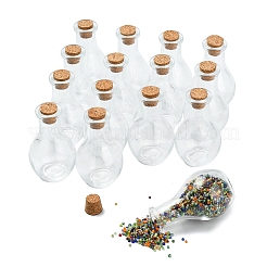 15 Glasflasche für Perlenbehälter&nbsp;AJEW-YW0001-53A