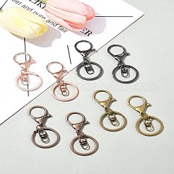 Portachiavi con chiusura a moschettone in lega di ferro 8 pz 4 colori&nbsp;KEYC-FS0001-06A
