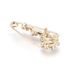 Spille in lega placcate oro&nbsp;JEWB-WH0003-10G