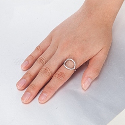Des bagues en acier inoxydable&nbsp;RJEW-EE0002-02P-18mm