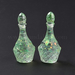 Schnullerflasche Cabochon aus transparentem Harz&nbsp;LS-RESI-E025-05A