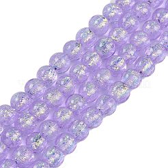 Fili di perline di lampwork in lamina fatti a mano&nbsp;FOIL-K003-06A