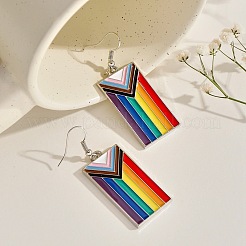 Boucles d'oreilles en alliage émaillé&nbsp;WG0ED1D-01