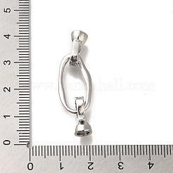 Latón veces por encima de los corchetes&nbsp;KK-H480-19P