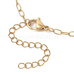 Creazione di collane con catena a cavo in ottone da 2.5 mm&nbsp;AJEW-JB01545-04