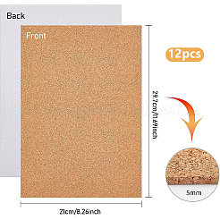 12 Blatt Kork-Dämmplatten&nbsp;DIY-BC0016-21