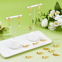 20 pièce de boucles d'oreilles à tige en acier inoxydable 304&nbsp;STAS-DC0017-05