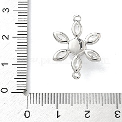 Verbindungsanhänger aus Messing mit kubischem Zirkonia-Pavé&nbsp;KK-P342-04P