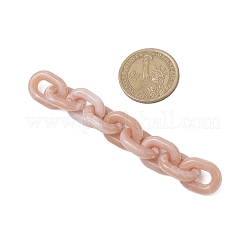 5 Stück handgefertigte Acryl-Kabelketten&nbsp;AJEW-JB01359