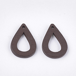 Pendentifs en bois de peuplier peint&nbsp;WOOD-T021-08C