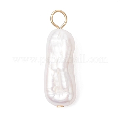 Natürliche Barockperle Keshi Perle Anhänger&nbsp;PALLOY-JF04553-01