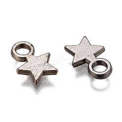 Breloque en alliage de style tibétain&nbsp;TIBEP-A123046-B-FF