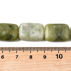 Natürliche chinesische Jadeperlenstränge aus dem Süden&nbsp;G-S386-A19