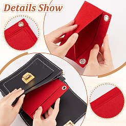 6 Stück 6 Stile Wollfilz-Taschen-Organizer-Einsätze&nbsp;FIND-WR0008-27
