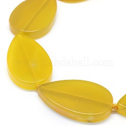 Filo di perline di agata naturale&nbsp;G-F655-16B