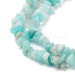 Natürlichen exotischen amazonite Chips Perlen Stränge&nbsp;F070-1