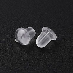 100 pz dadi auricolari in silicone trasparente&nbsp;FIND-WH0147-96