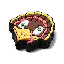 Silikonperlen mit Thanksgiving-Motiv&nbsp;SIL-J001-01F