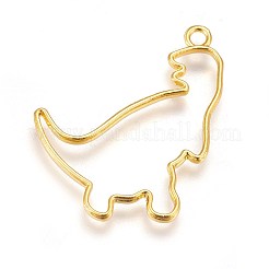 Pendentifs de lunette arrière en alliage de zinc&nbsp;PALLOY-WH0039-01G-C