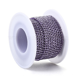 Électrophorèse fer strass strass chaînes&nbsp;CHC-Q009-SS6.5-B13