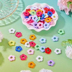 100pcs perles acryliques opaques&nbsp;MACR-TA0002-64
