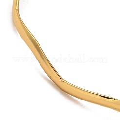 Juego de brazaletes de acero inoxidable 202 con revestimiento al vacío de PVD de 7 pieza&nbsp;BJEW-M317-13G-01
