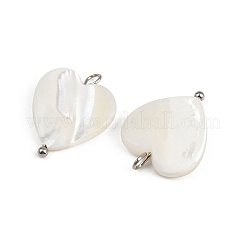 Natürlichen Shell-Herzanhänger&nbsp;X1-STAS-D378-34P