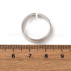 925 Streling-Silber-Manschettenringe&nbsp;RJEW-P164-01P