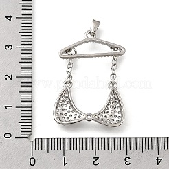 Ottone micro spianare fascino zirconi&nbsp;KK-P336-03B-P