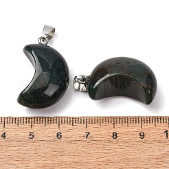 Naturali muschio pendenti agata&nbsp;G-F820-02L-12