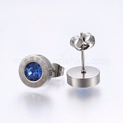 Ohrstecker aus 304 Edelstahl&nbsp;EJEW-H362-10P-B
