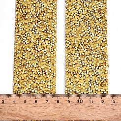 Glitzerharz Hotfix Strass (Schmelzkleber auf der Rückseite)&nbsp;OCOR-TA0002-03-01-40mm