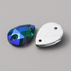 Forma a goccia cucita su strass&nbsp;GLAA-TAC0005-004D