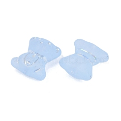 Perles en acrylique transparent mat&nbsp;X1-OACR-P029-20B-04