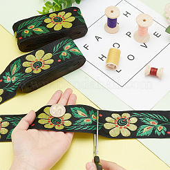 Polyesterband mit Blumenmuster im ethnischen Stil&nbsp;OCOR-WH0047-47