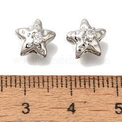 Micro ottone spianare zirconi cubici&nbsp;KK-Q001-04P-01