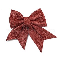 Accessoires d'ornement de nœud papillon en mousse scintillante&nbsp;FIND-N005-04F