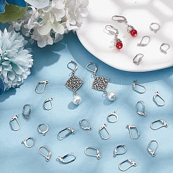 80 Stück 4 Stile 304 Edelstahl Brisur Ohrring Zubehörse&nbsp;STAS-AR0002-38