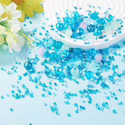 1 sachet de perles de verre de styles variés&nbsp;GLAA-TADJ0001-10D